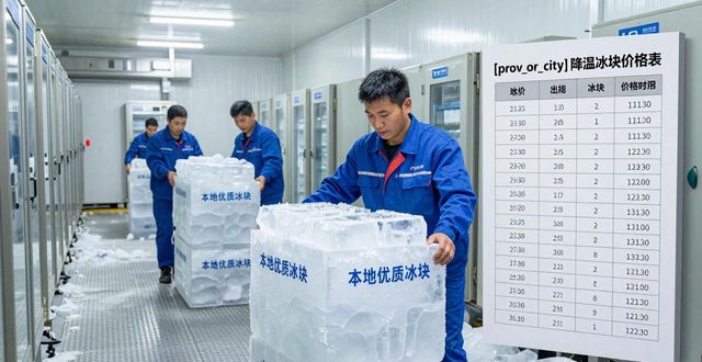 蚌埠降温冰块多少钱一吨？本地制冰厂报价来了